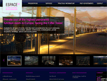 Tablet Screenshot of espace56.com